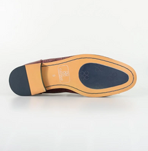 House of Cavani- Brindisi Dark Red Loafers