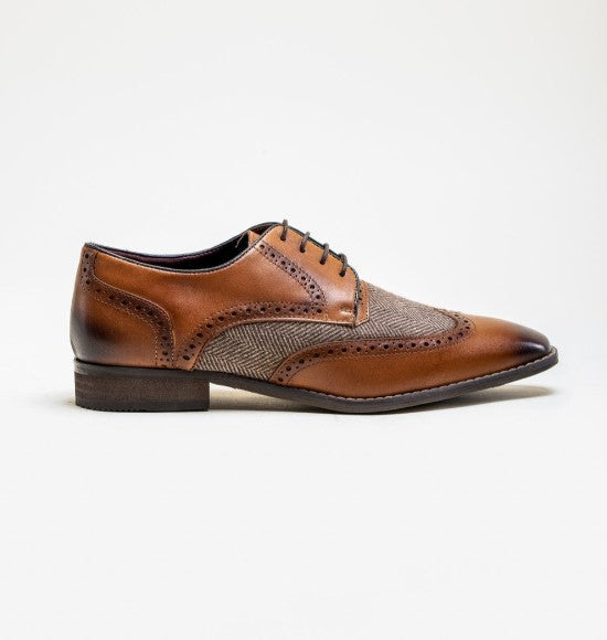House of Cavani- Faro Tan Shoes