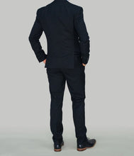 House of Cavani- Marco Black Slim Fit Blazer