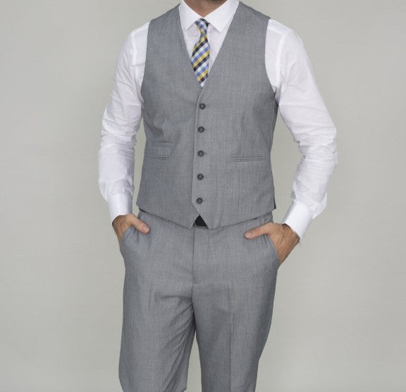 House of Cavani- Reegan Grey Waistcoat