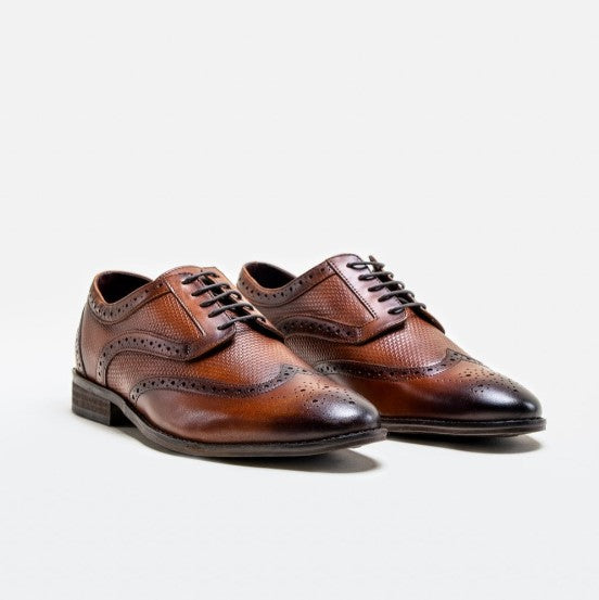 House of Cavani- Orleans Brown Shoes