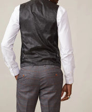 Marc Darcy- Kelvin Black Double Breasted Waistcoat