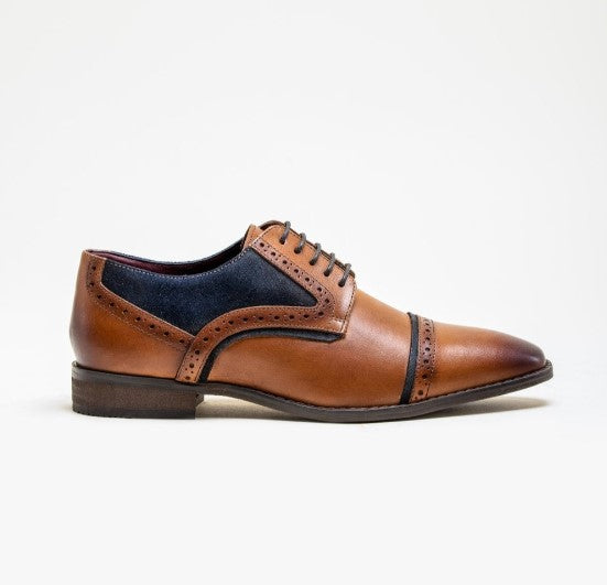 House of Cavani- Braga Tan Shoes