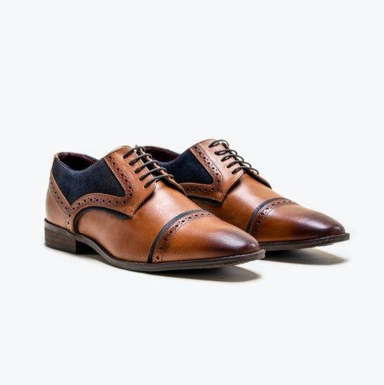 House of Cavani- Braga Tan Shoes