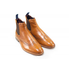 House of Cavani- Porter Tan Boots