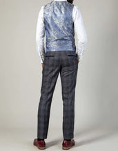 Marc Darcy- Kelvin Navy Double Breasted Waistcoat