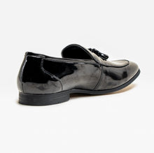 House of Cavani- Walter Black Patent Loafers