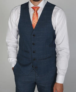Paul Andrew- Viceroy Navy Waistcoat