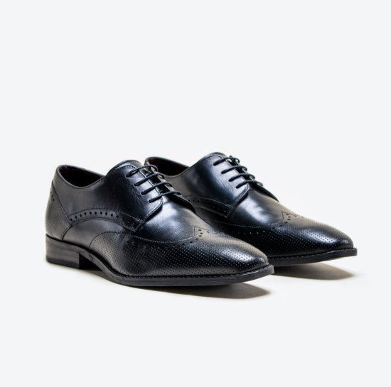 House of Cavani- Lisbon Black Shoes