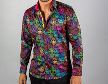 Claudio Lugli- Mutli-colour Skull Long Sleeve Shirt