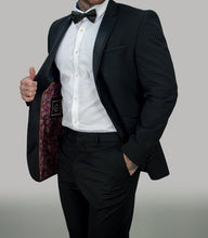 House of Cavani- Black Tux Blazer