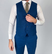 House of Cavani- Miami Blue Waistcoat