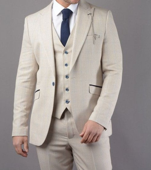 House of Cavani- Caridi Beige Blazer
