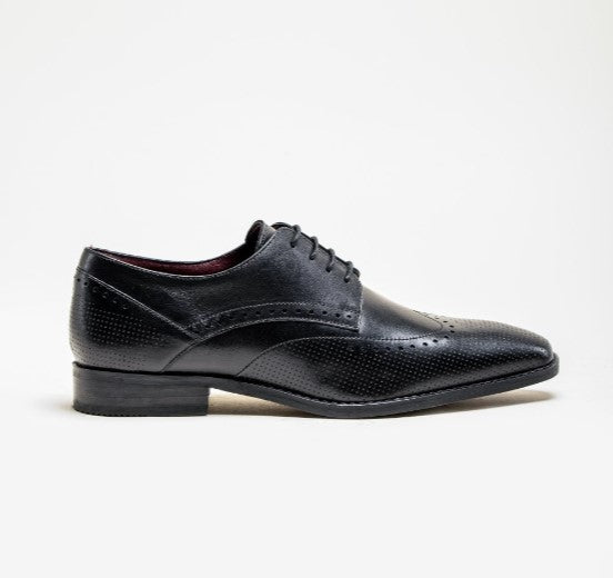 House of Cavani- Lisbon Black Shoes