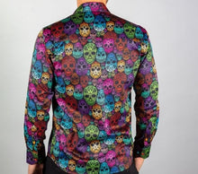 Claudio Lugli- Mutli-colour Skull Long Sleeve Shirt