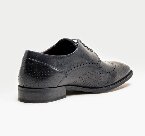 House of Cavani- Lisbon Black Shoes