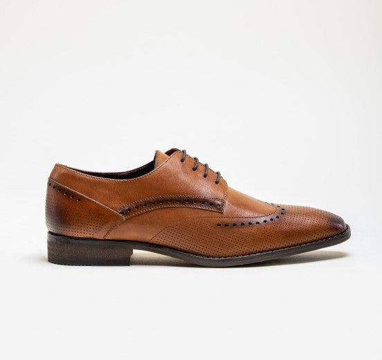 House of Cavani- Lisbon Tan Shoes
