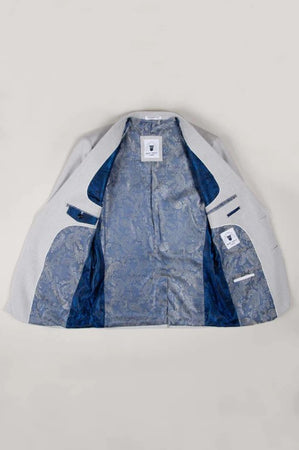 Marc Darcy- Bromley Stone Check Blazer