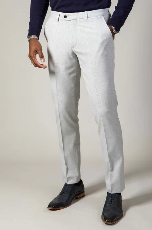 Marc Darcy- Bromley Stone Check Trouser