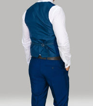 House of Cavani- Ford Blue Waistcoat
