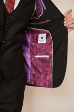 Marc Darcy- Danny Black Tailored Blazer