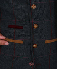 Paul Andrew- Madrid Navy Waistcoat