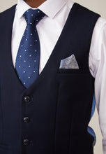 Marc Darcy- Kelvin Navy Single Breasted Waistcoat