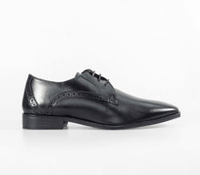 House of Cavani- John Black Signature Leather Shoes