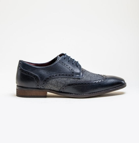 House of Cavani- Faro Navy Shoes