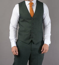 House of Cavani- Caridi Olive Waistcoat