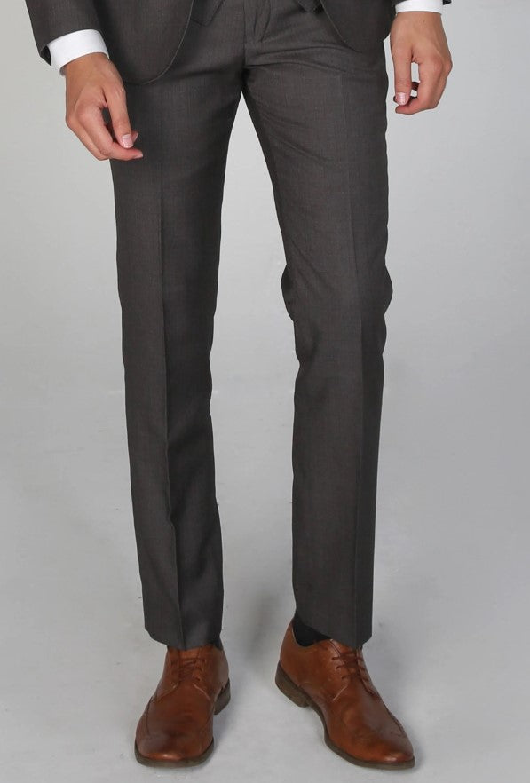Paul Andrew- Charles Charcoal Trouser