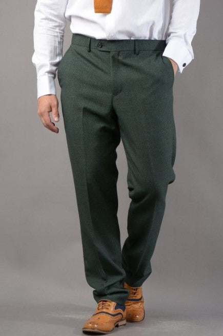 House of Cavani- Caridi Olive Trouser