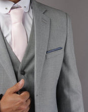 House of Cavani- Reegan Grey Slim Fit Blazer