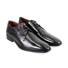 House of Cavani- John Black Signature Leather Shoes