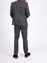 Marc Darcy- Scott Grey Tweed Check Blazer