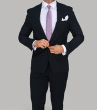 House of Cavani- Marco Black Slim Fit Blazer