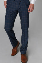 Paul Andrew- Hamleys Navy Check Trousers
