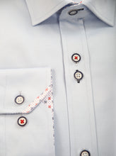 Tom Silk- Plain Long Sleeve Shirt (Blue, Pink, Navy, White)