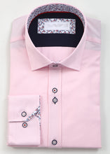 Tom Silk- Plain Long Sleeve Shirt (Blue, Pink, Navy, White)
