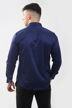 Tom Silk- Plain Long Sleeve Shirt (Blue, Pink, Navy, White)