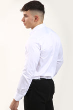 Tom Silk- Plain Long Sleeve Shirt (Blue, Pink, Navy, White)
