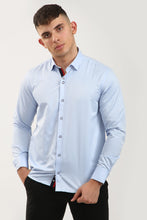 Tom Silk- Plain Long Sleeve Shirt (Blue, Pink, Navy, White)