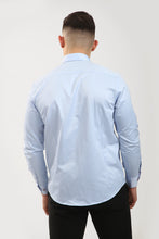 Tom Silk- Plain Long Sleeve Shirt (Blue, Pink, Navy, White)