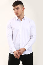 Tom Silk-  Long Sleeve Collar Bar Shirt (White, Pink, Navy, Blue)