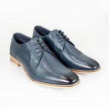 House of Cavani- John Navy Signature Leather Shoes