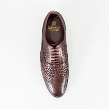 House of Cavani- Orion Wine Signature Leather Shoes