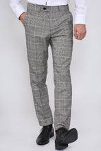Marc Darcy- Ross Grey Check Trouser