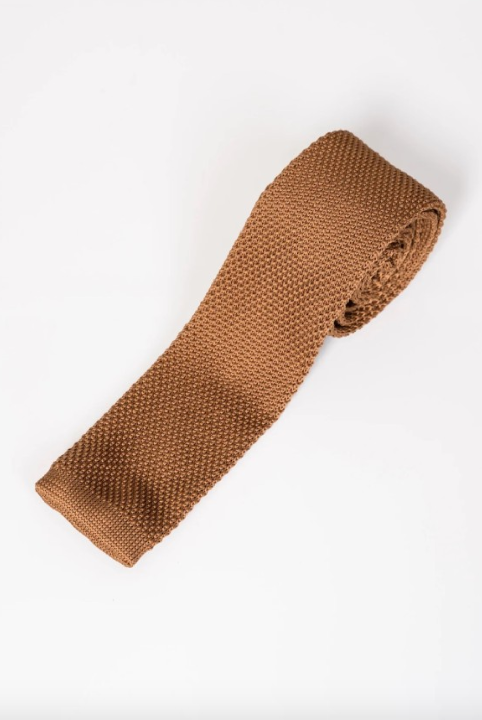 Marc Darcy- Knitted Dark Oak Tie