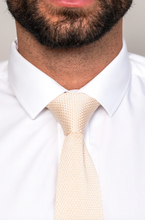 Marc Darcy- Knitted Cream Tie