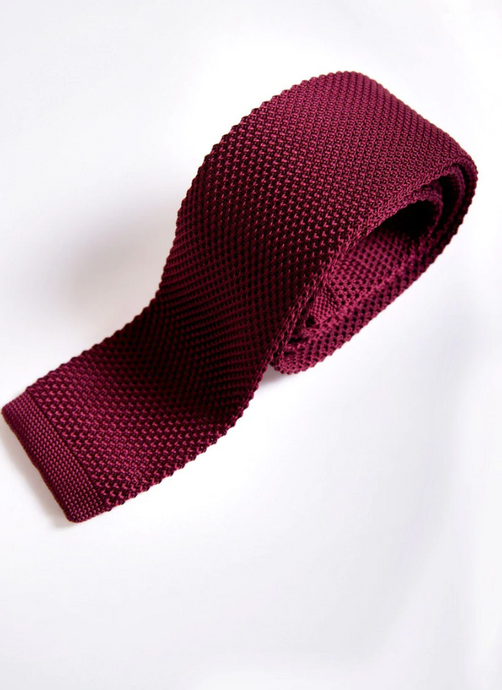 Marc Darcy- Knitted Wine Tie